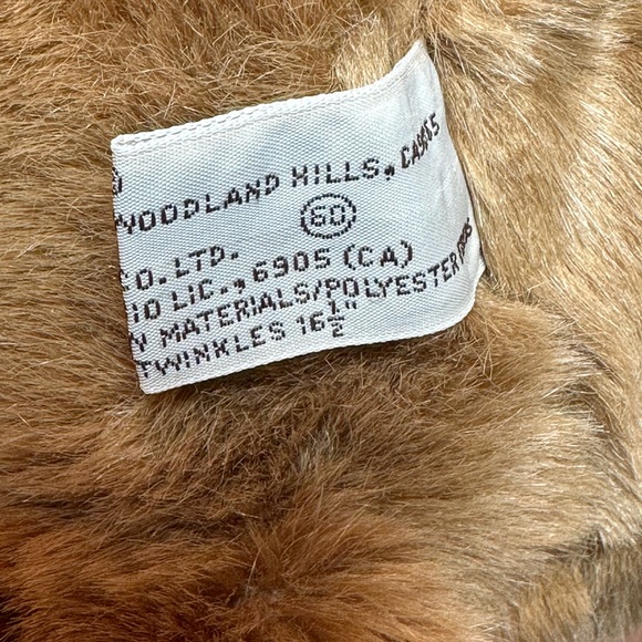 Vintage Twinkles Plush 32" Reindeer/Moose with Bells - NWT Christmas Green Nose - Picture 10 of 11